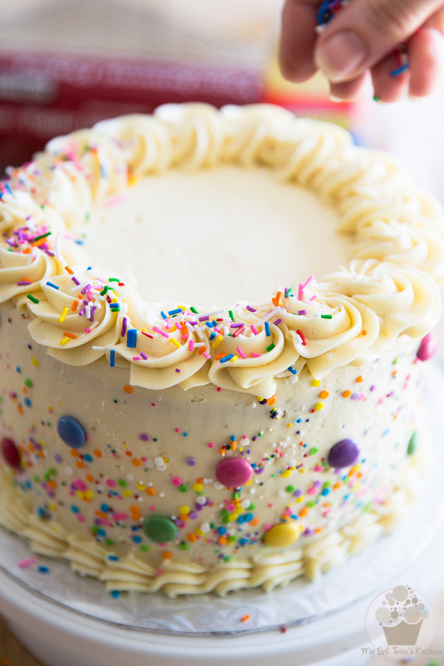 Funfetti Birthday Cake
 Funfetti Birthday Cake • My Evil Twin s Kitchen