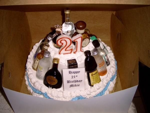 Funny 21 Birthday Cakes
 21st birthday cakes for men