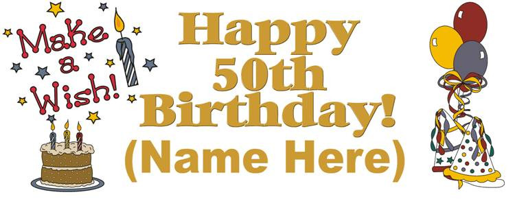 Funny 50th Birthday Wishes
 Happy 50th Bday Quotes QuotesGram