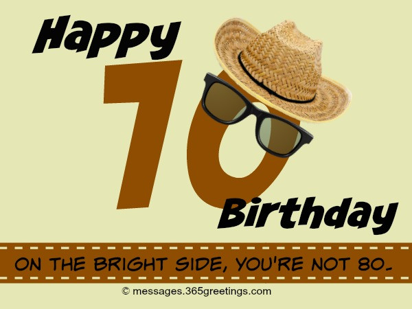 Funny 70th Birthday Quotes
 funny 70th birthday wishes 365greetings