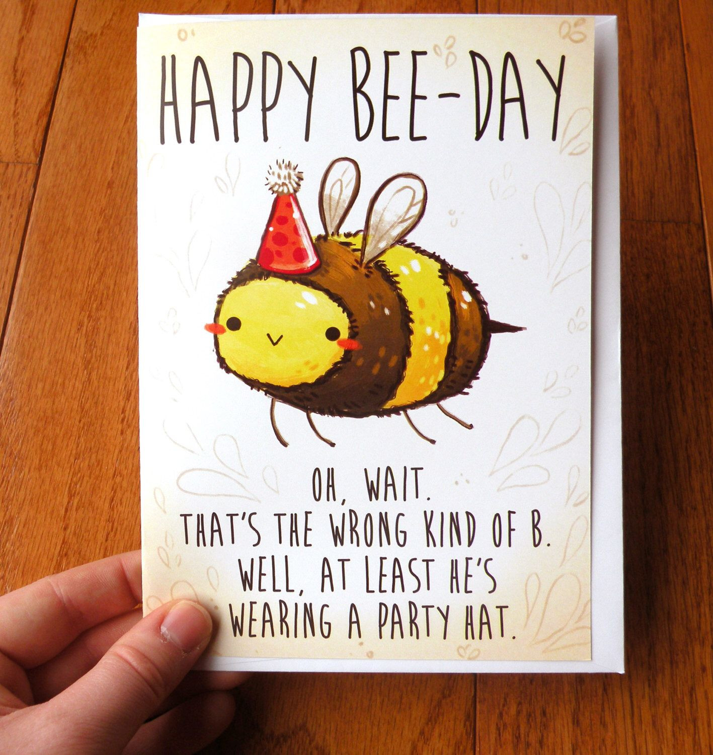 Funny Birthday Cards For Kids
 Funny birthday card bee card cards cute cards greeting