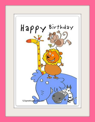Funny Birthday Cards For Kids
 Free Printable Birthday Cards for Kids Cute Boys & Girls