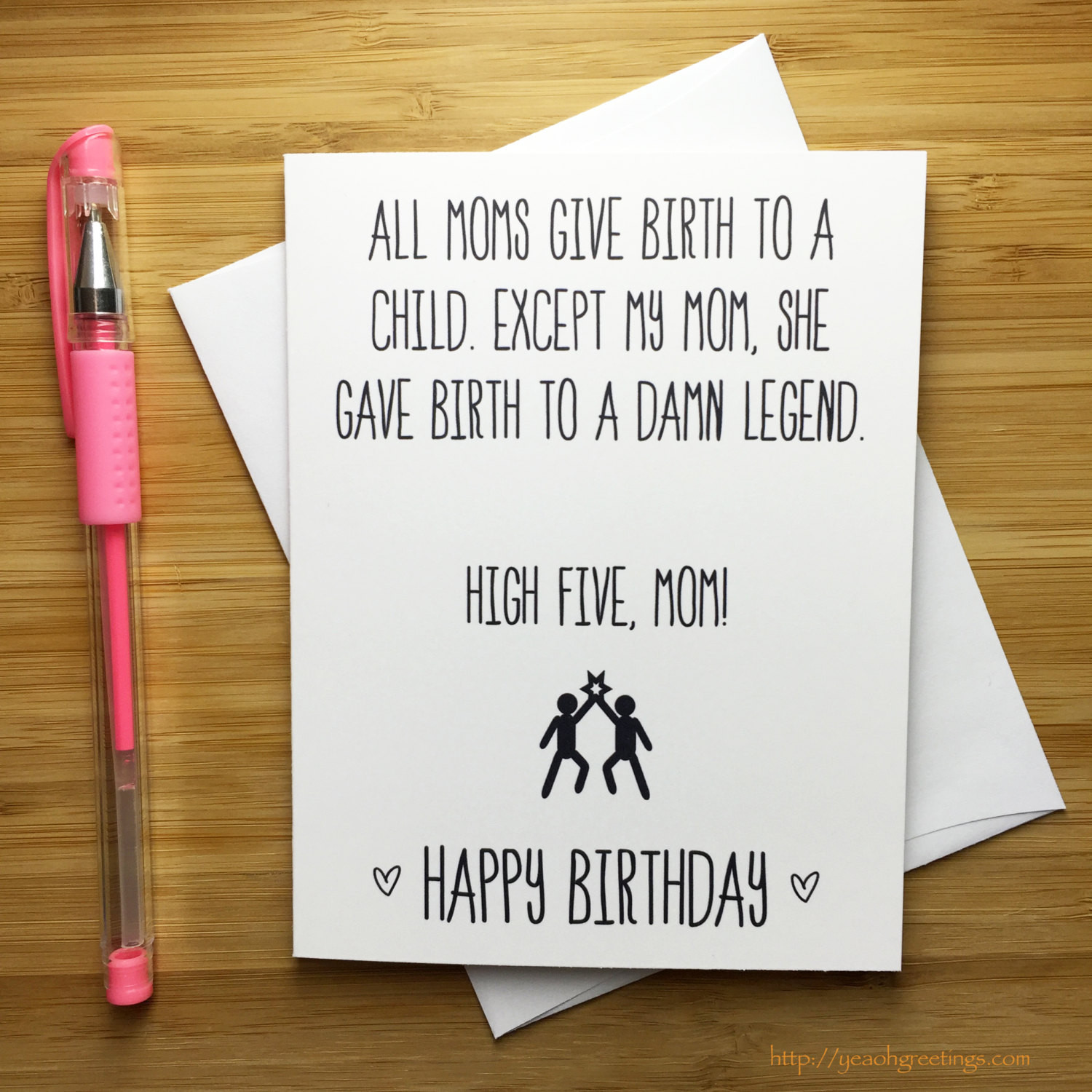 Funny Birthday Cards For Mom
 Funny Happy Birthday Mom Card Mother Happy Birthday Happy