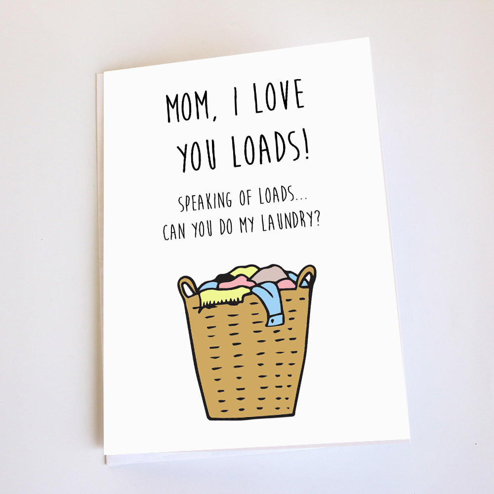 Funny Birthday Cards For Mom
 Funny card for Mom Happy Birthday Happy Mother s Day or