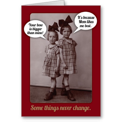 Funny Birthday Cards For Sisters
 Family PAST PRESENT FUTURE