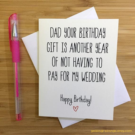 Funny Birthday Gifts For Dad
 Happy Birthday Dad Card for Dad Funny Dad Card Gift for