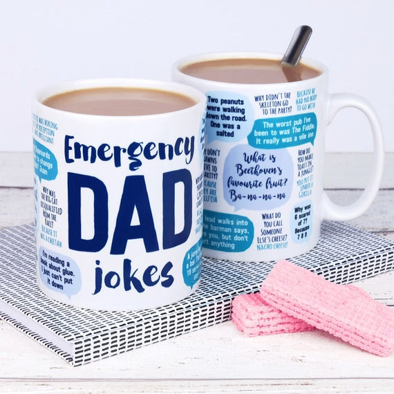 Funny Birthday Gifts For Dad
 Funny Mug Emergency Dad Jokes dad birthday t funny
