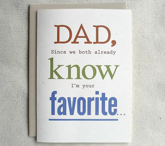 Funny Birthday Gifts For Dad
 Father Birthday Card Funny Dad Since we both already know
