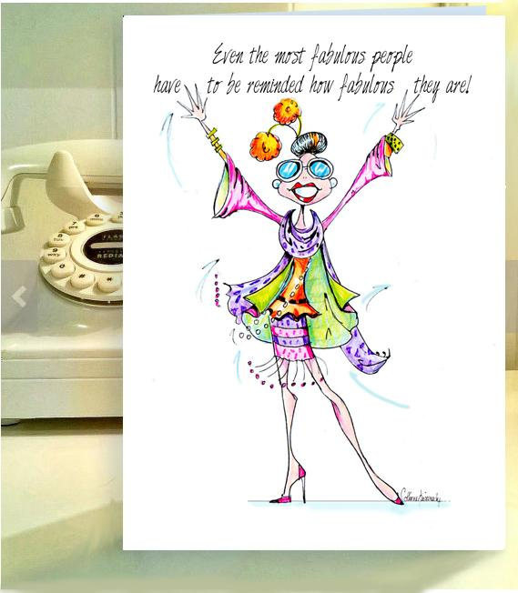 Funny Birthday Greeting Cards
 Funny Woman Birthday Cards Funny Birthday card Women