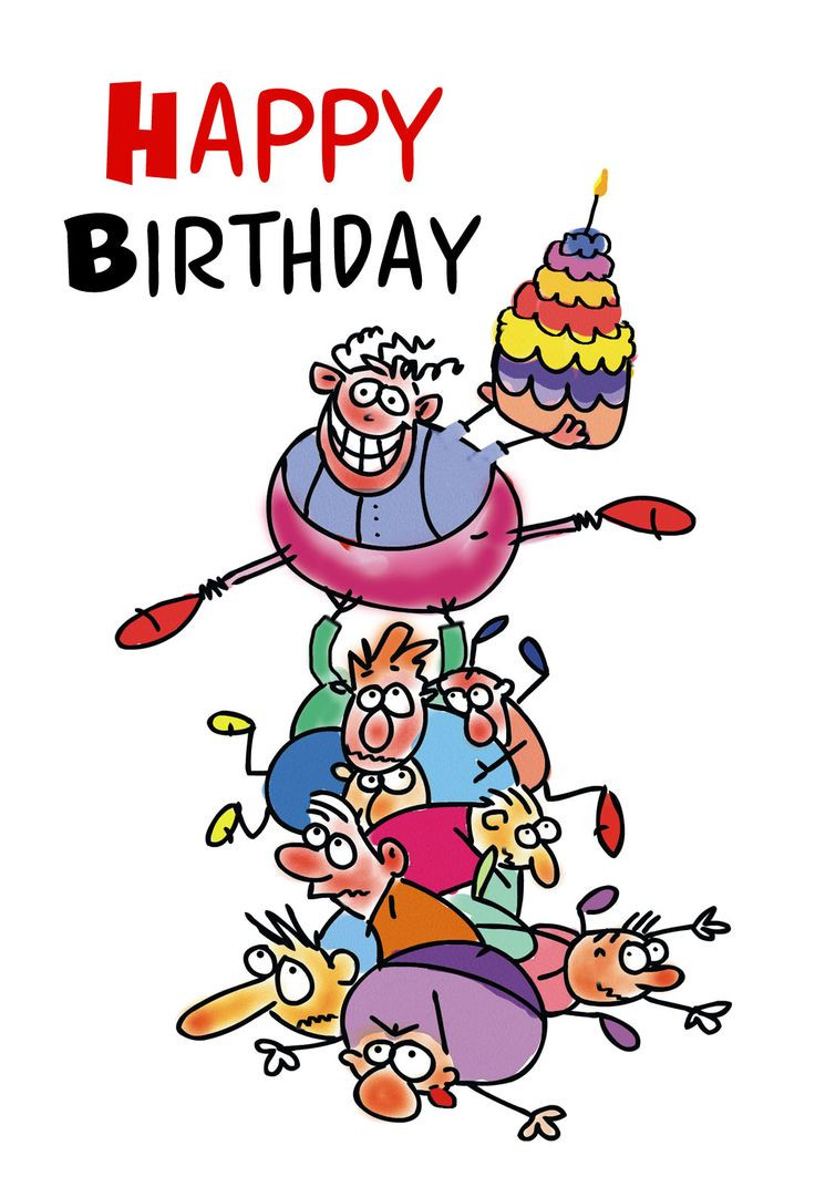 Funny Birthday Greeting Cards
 138 best images about Birthday Cards on Pinterest