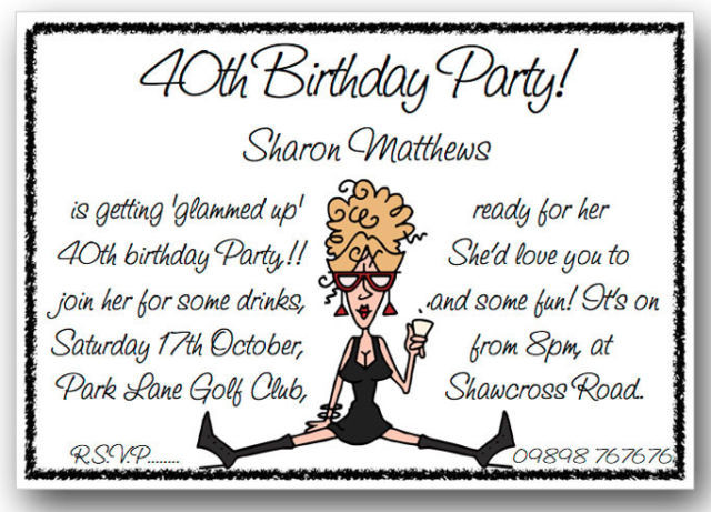 Funny Birthday Party Invitation Wording
 Funny Birthday Party Invitation Wording