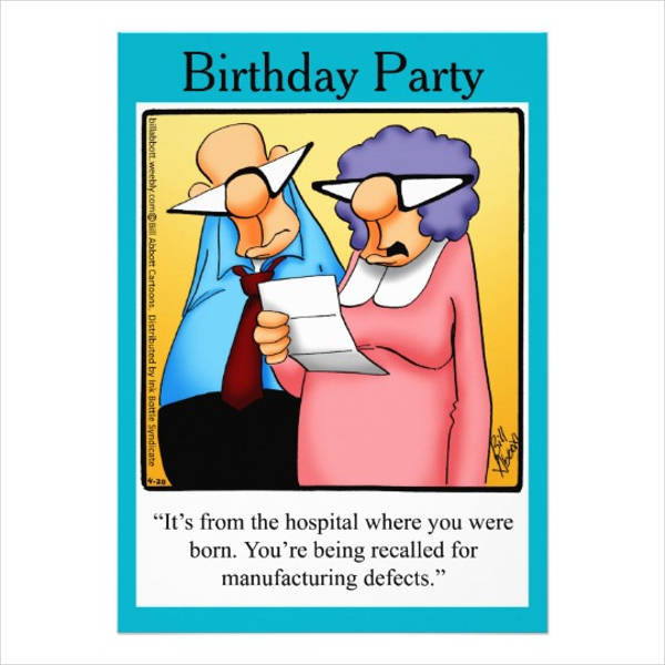 Funny Birthday Party
 71 Birthday Invitation Templates in PSD