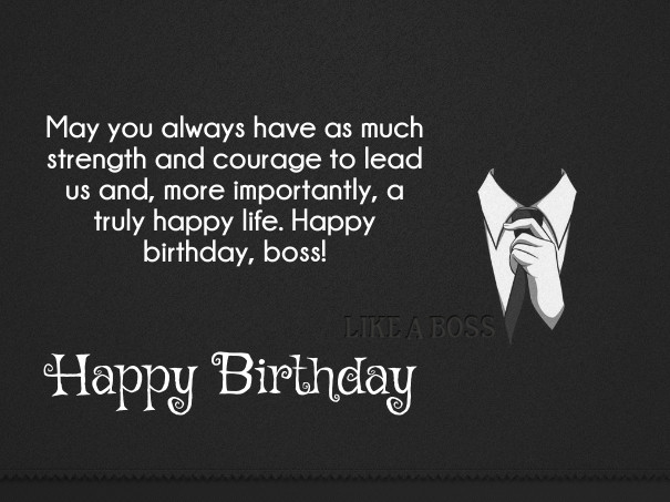 Funny Birthday Quotes For Boss
 70 Best Boss Birthday Wishes & Quotes with