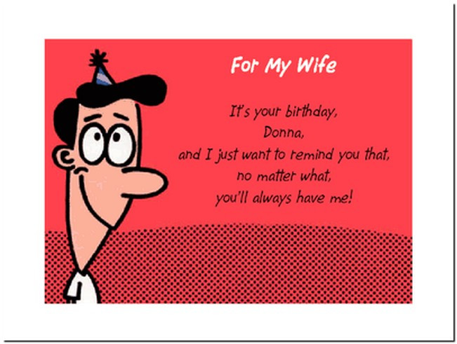 Funny Birthday Quotes For Wife
 Quotes about Birthday of wife 37 quotes