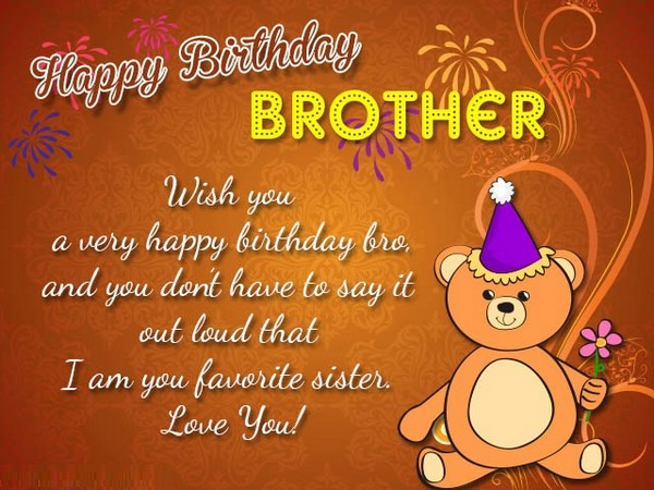 Funny Birthday Wishes To Brother
 200 Best Birthday Wishes For Brother 2020 My Happy