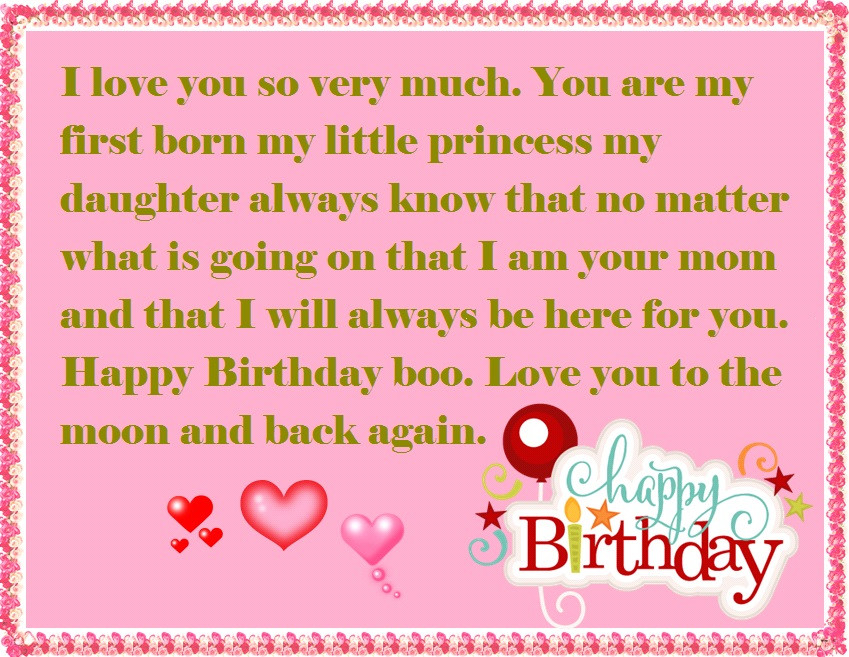 Funny Daughter Birthday Quotes
 Mother to Daughter Birthday Wishes