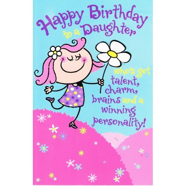 Funny Daughter Birthday Quotes
 happy birthday on Pinterest Happy Birthday Daughter