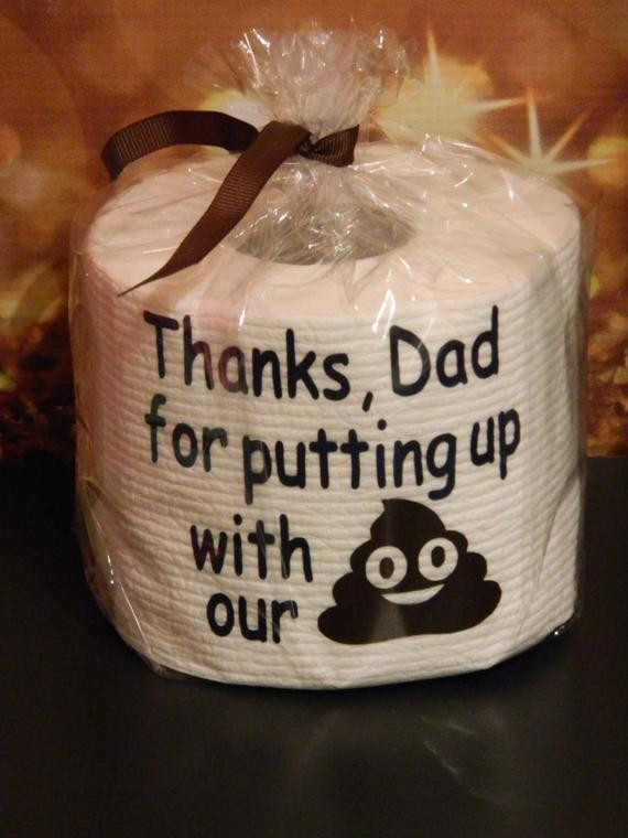 Funny Fathers Day Gift Ideas
 Personalized Toilet Paper Funny Father s Day Gift
