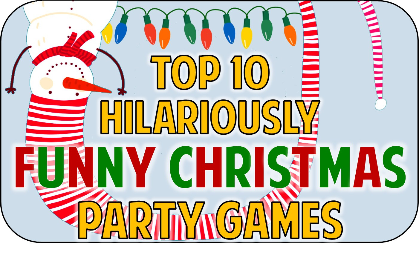 Funny Holiday Party Ideas
 Christmas Party fice Games