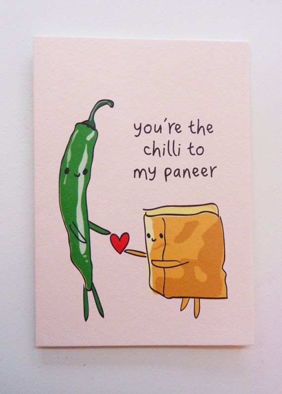 Funny Indian Quotes
 Funny Indian Food inspired Greetings Card Chilli Panner