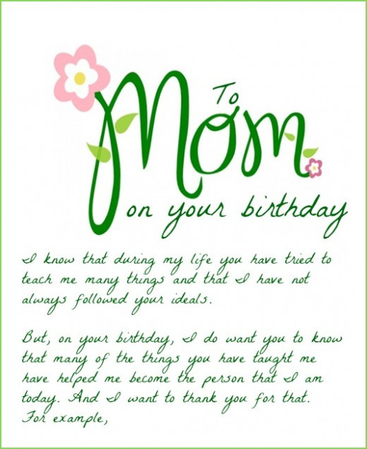 Funny Mother Birthday Quotes
 HAPPY BIRTHDAY MOM Birthday Wishes for Mom
