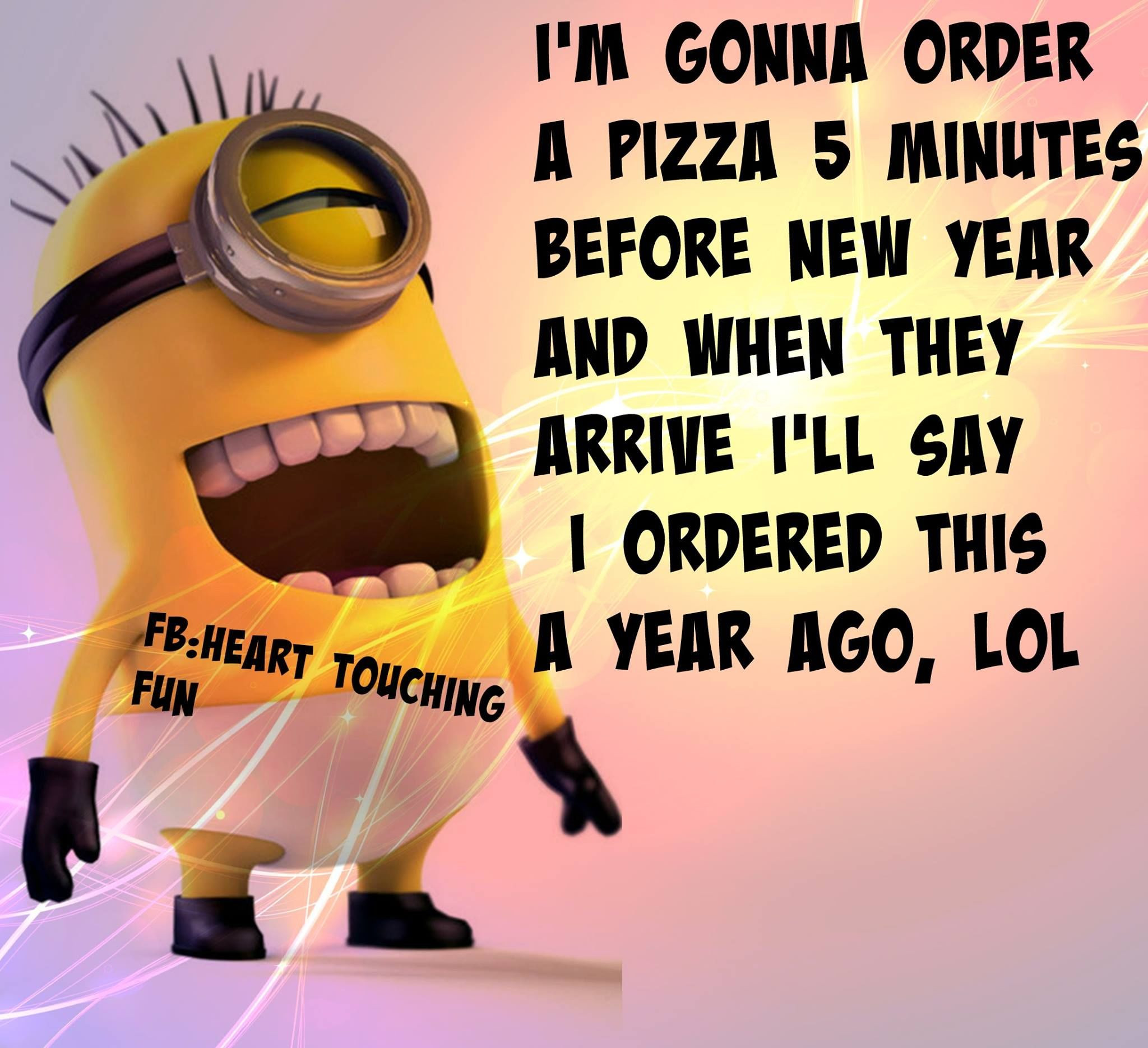 Funny New Years Eve Quotes
 Funny Minion New Year Quote s and