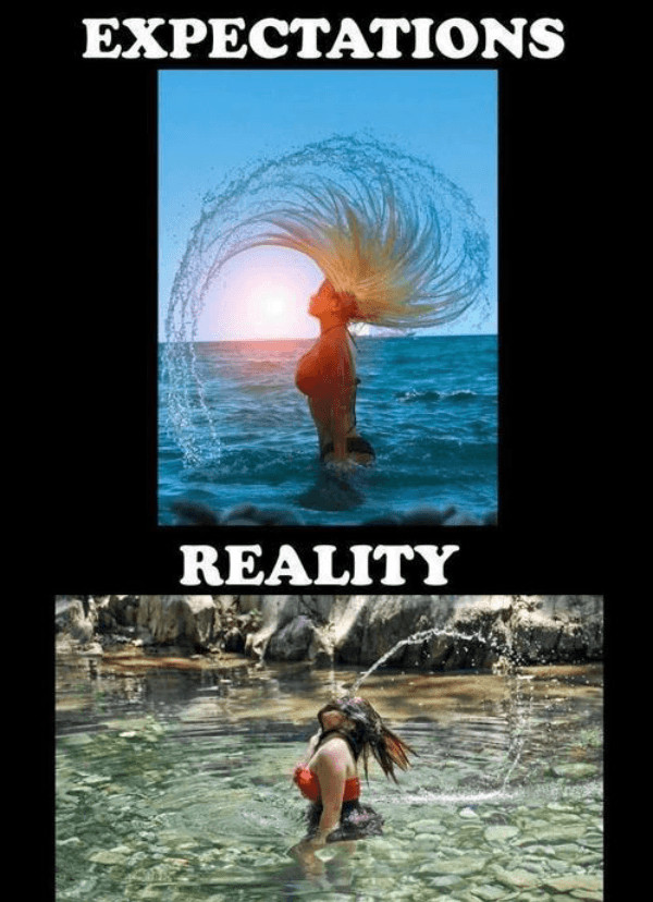 Funny Reality Quotes
 Funny Expectations Vs Reality Where Dreams Were
