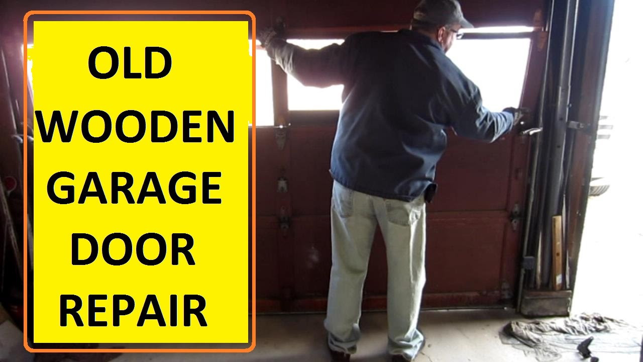 Garage Door Service And Repairs
 OLD Wood Garage Door Repair