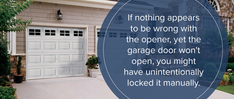 Garage Door Won'T Close
 Reasons Why Your Garage Door Won t Open or Close