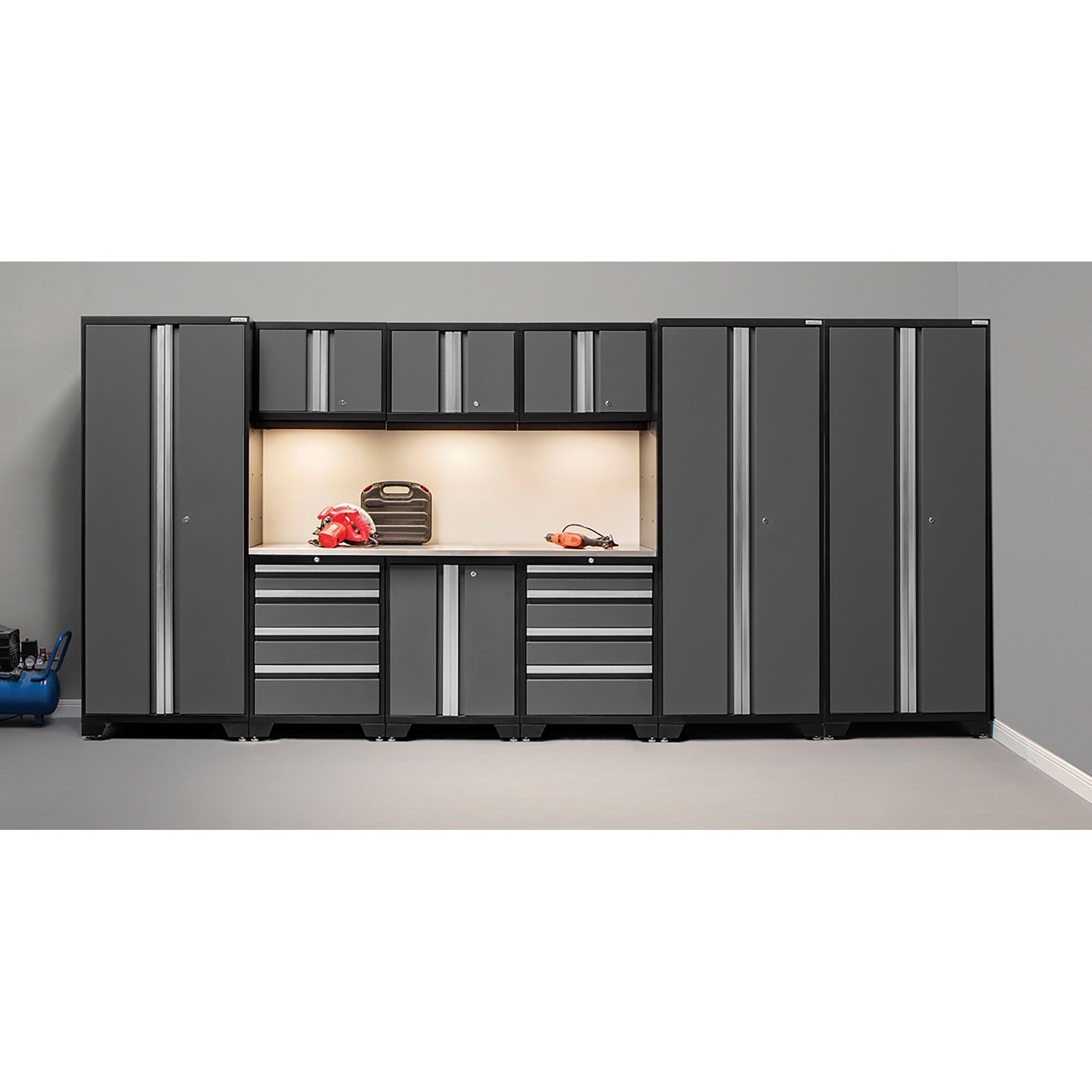 Garage Organization Cabinets
 NewAge Products Bold 3 0 Series 10 Piece Garage Storage