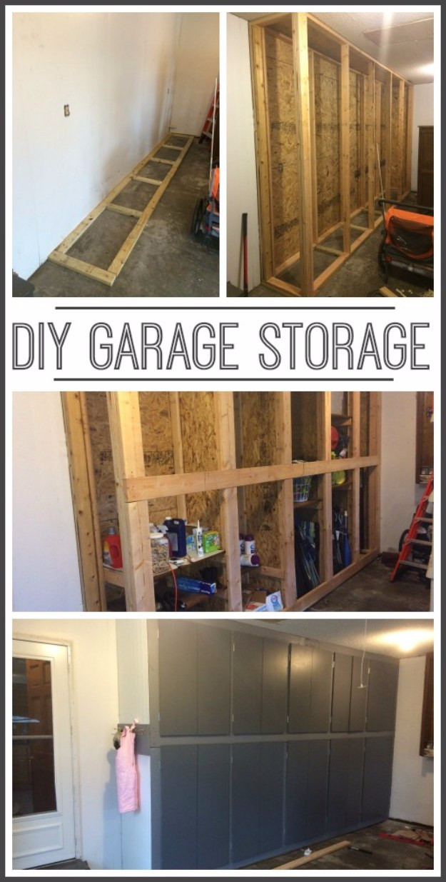 Garage Organization Cabinets
 36 DIY Ideas You Need For Your Garage