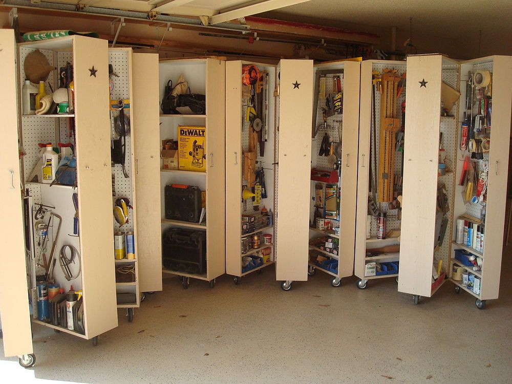Garage Organization Cabinets
 DIY Storage Solutions For A Well Organized Garage