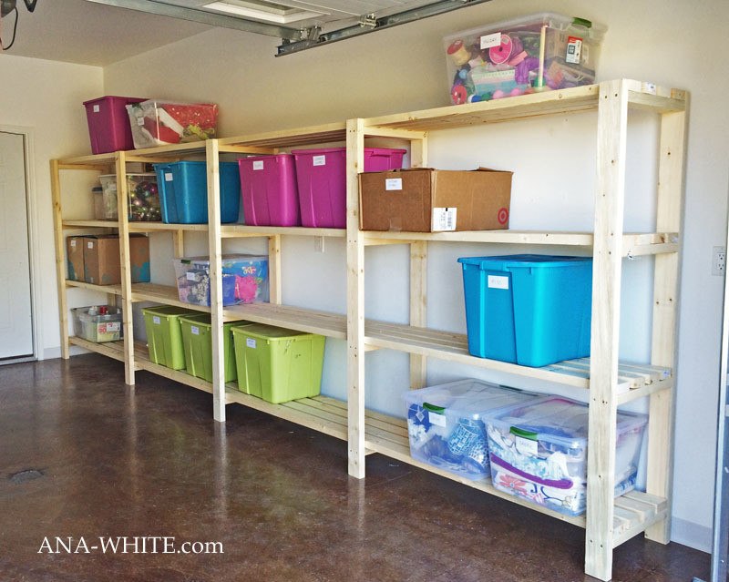 Garage Organization Shelves
 Project Roundup Spring Ahead and Organize Your Garage