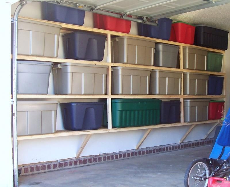 Garage Organization Shelves
 Garage Wall Mounted Storage on Pinterest