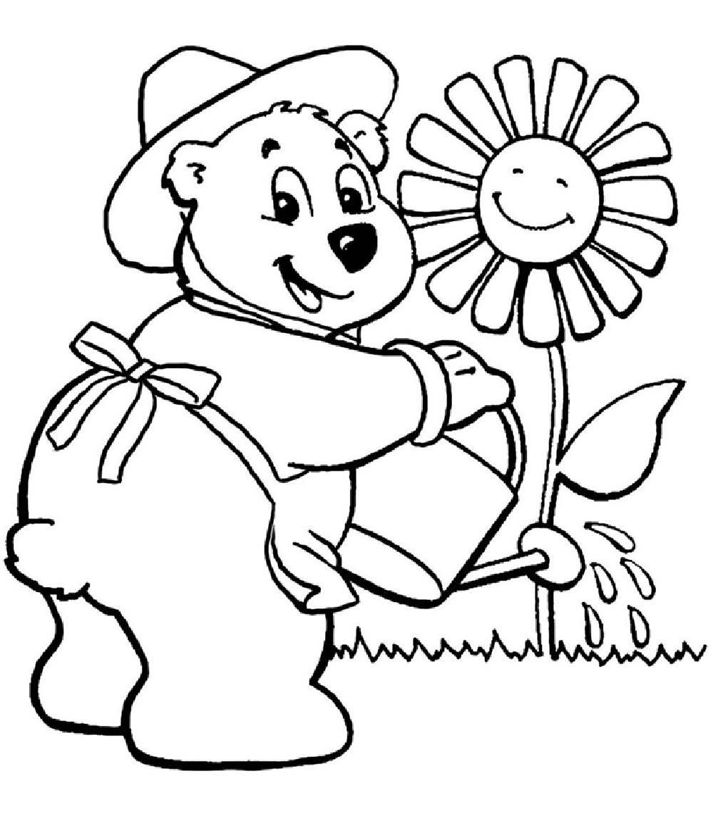 The 25 Best Ideas for Garden Coloring Pages for Kids - Home, Family