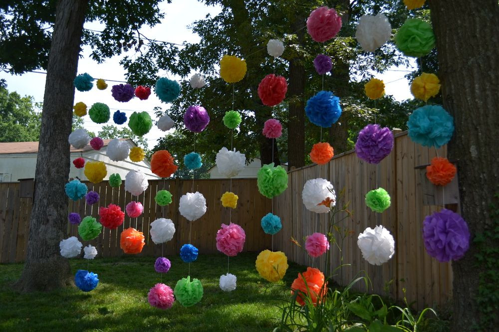 Garden Graduation Party Ideas
 backyard summer party decorating ideas