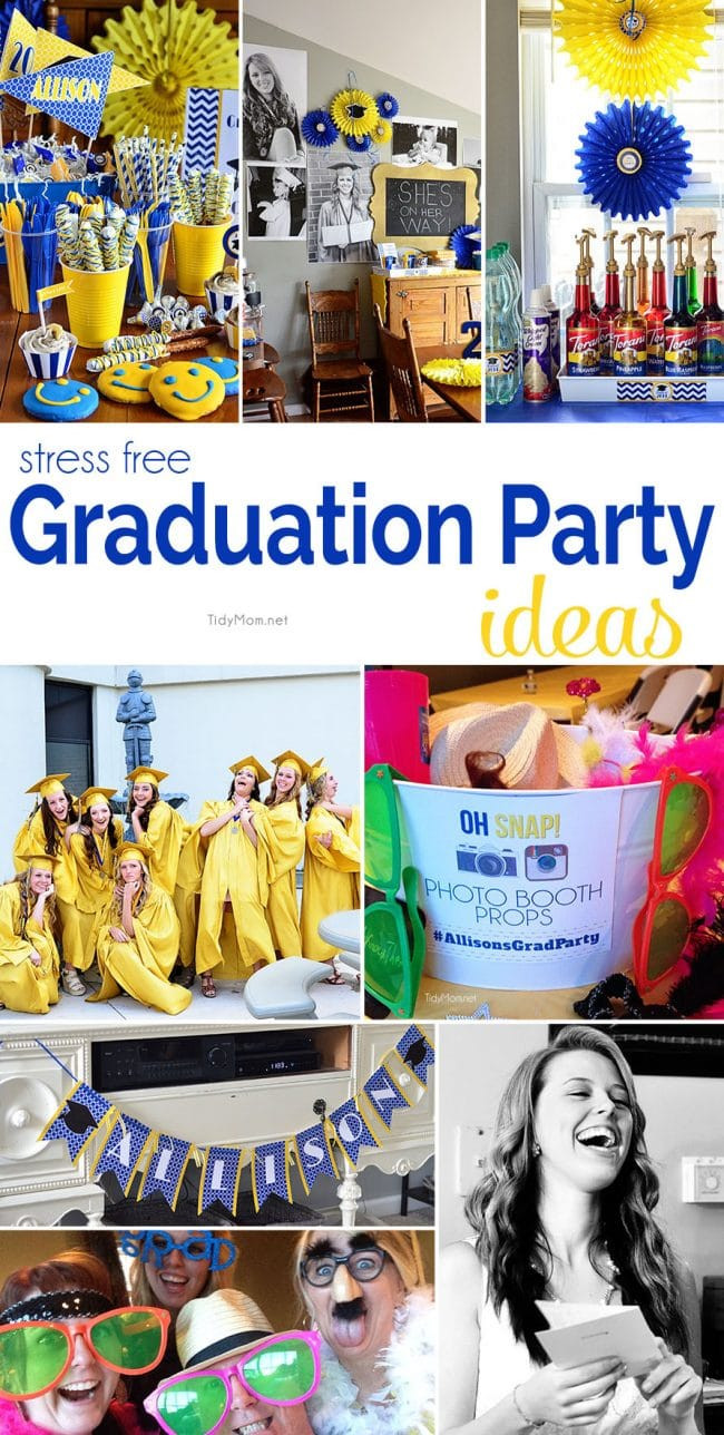 Garden Graduation Party Ideas
 Stress Free Graduation Party Ideas
