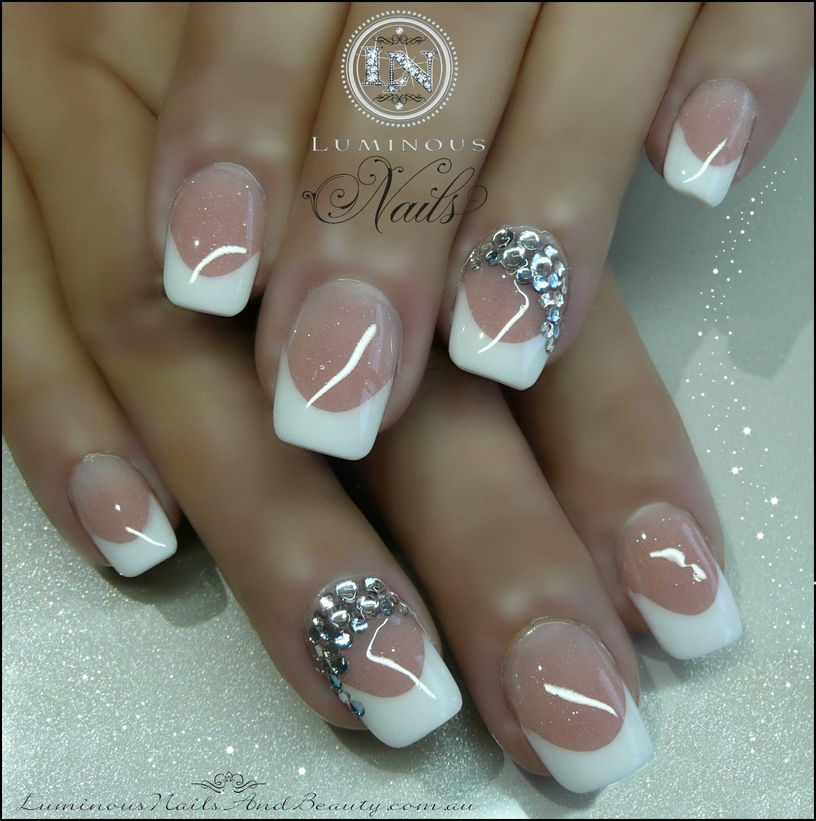 Gel Or Acrylic Nails For Wedding
 Luminous Nails August 2013