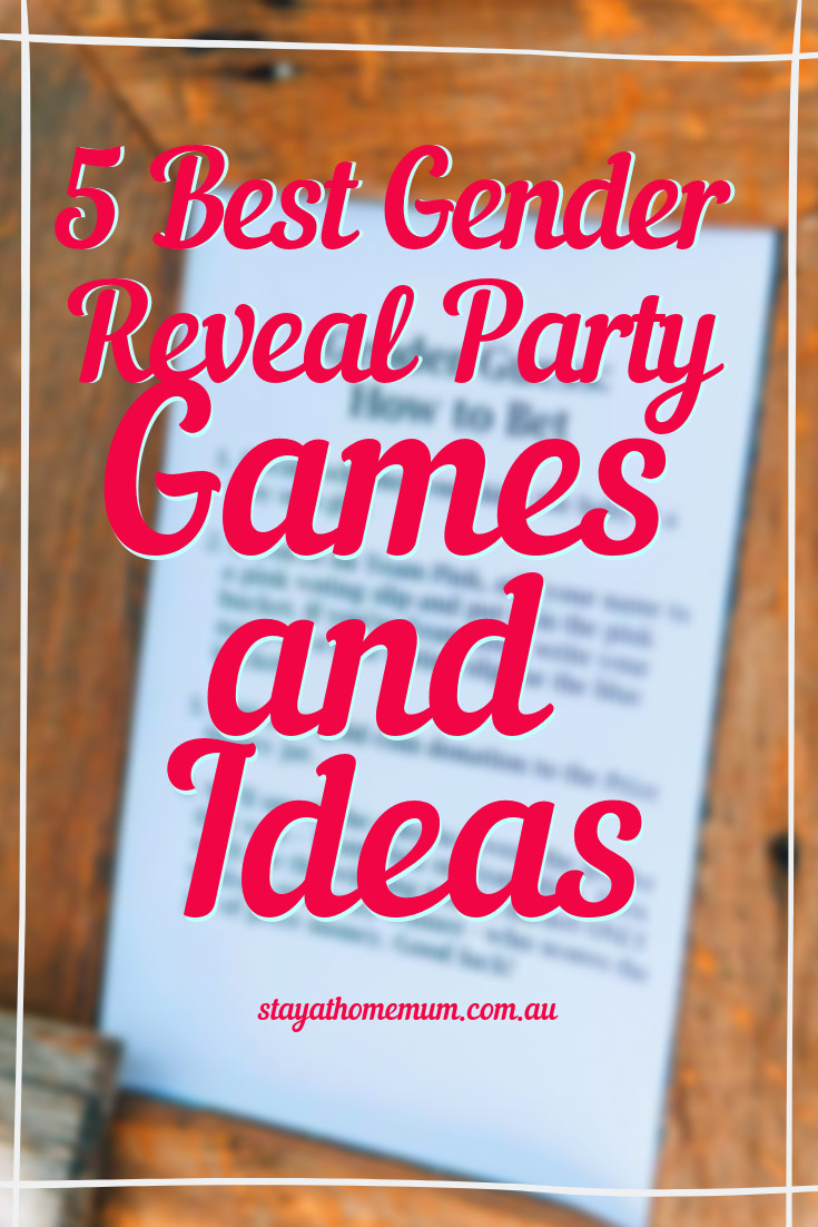 Gender Party Game Ideas
 5 Best Gender Reveal Party Games and Ideas