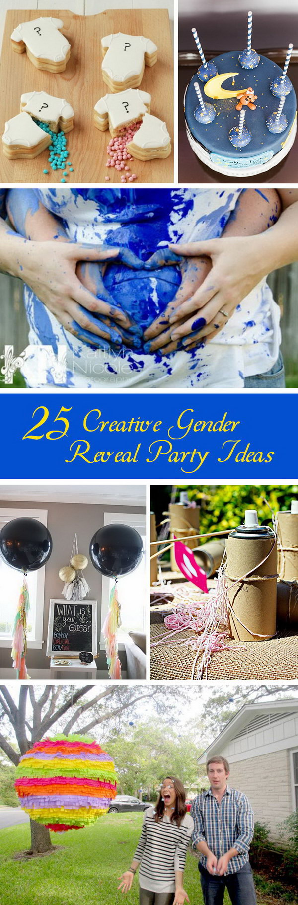 Gender Reveal Party Theme Ideas
 25 Creative Gender Reveal Party Ideas Hative