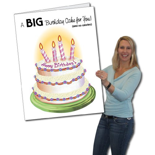 Giant Birthday Card
 VictoryStore Jumbo Greeting Cards Giant Birthday Card