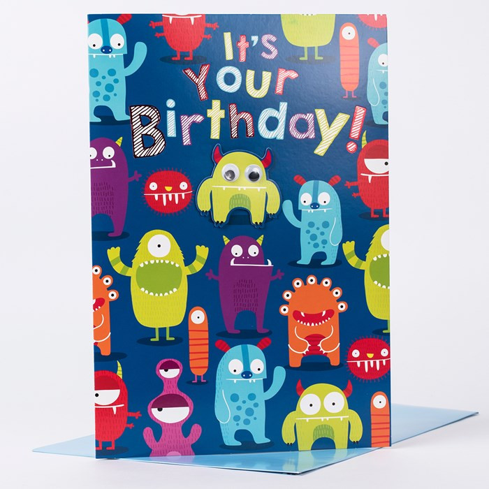 Giant Birthday Card
 Giant Birthday Card Monsters