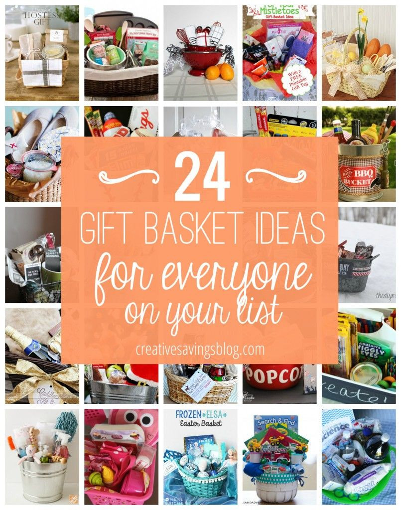 Gift Basket Theme Ideas
 DIY Gift Basket Ideas for Everyone on Your List