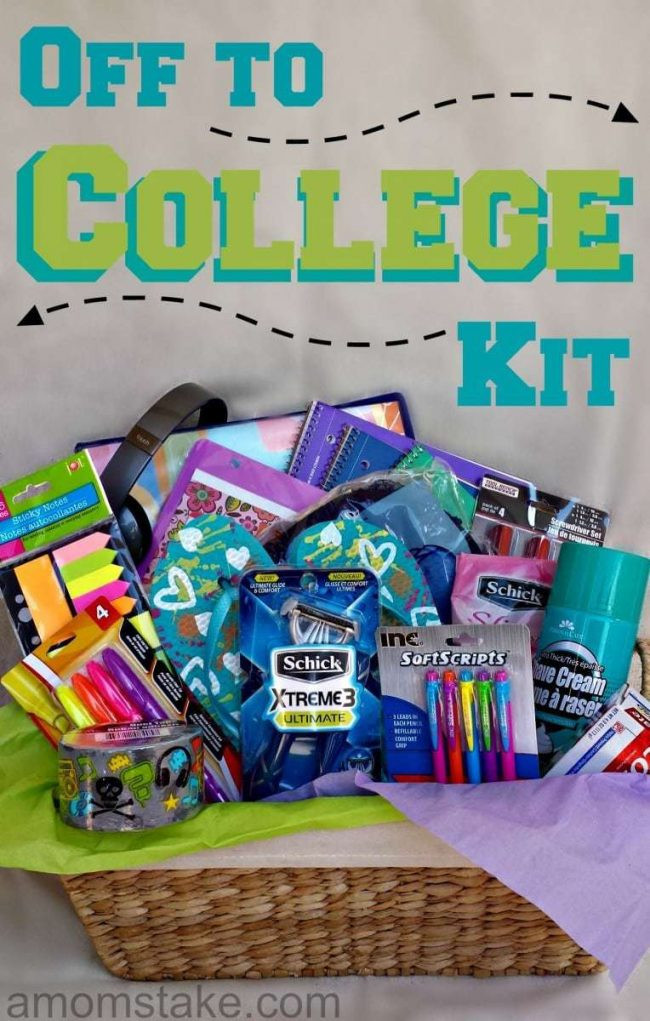 Gift Baskets For College Students Ideas
 f to College Kit A Mom s Take