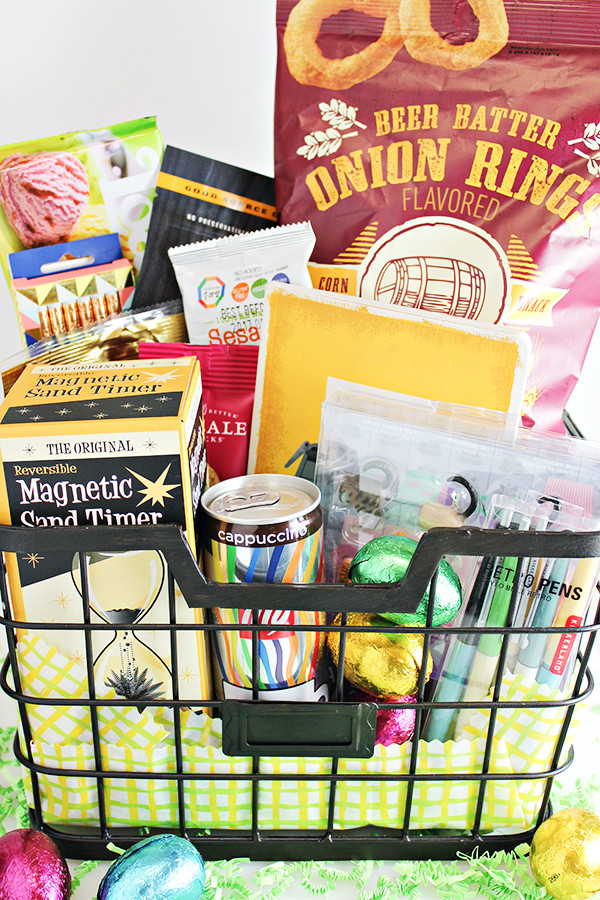 Gift Baskets For College Students Ideas
 3 Easter Basket Ideas for Young Adults or Older Teens
