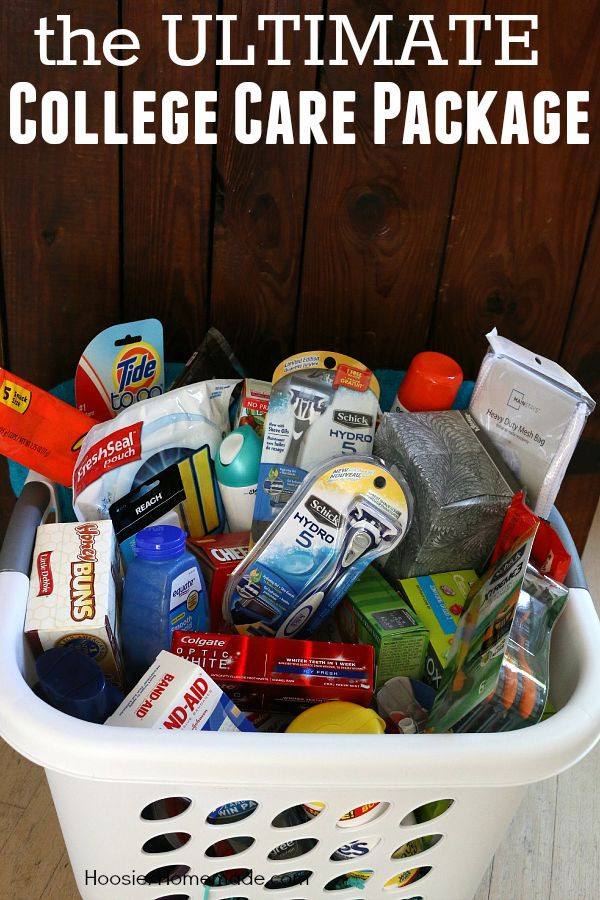Gift Baskets For College Students Ideas
 Ultimate College Care Package Hoosier Homemade