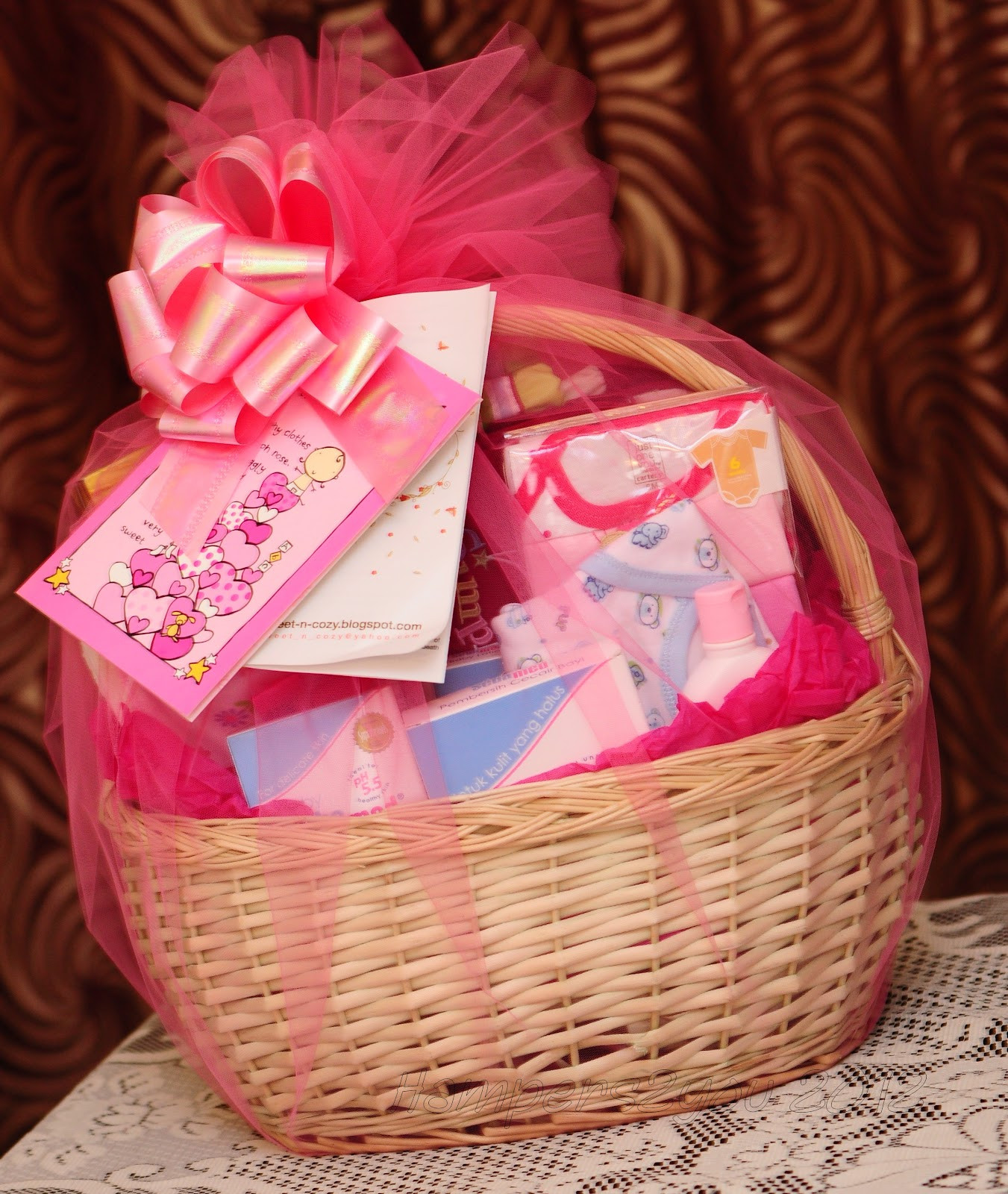 Gift Baskets For New Baby Girl
 Hampers2you Baby Gift Baskets for Newborn Girl