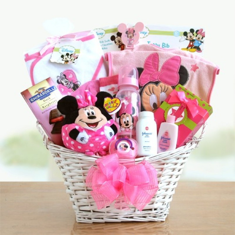 Gift Baskets For New Baby Girl
 Wel e Home Baby Girl Gift Baskets 7444 At Print EZ