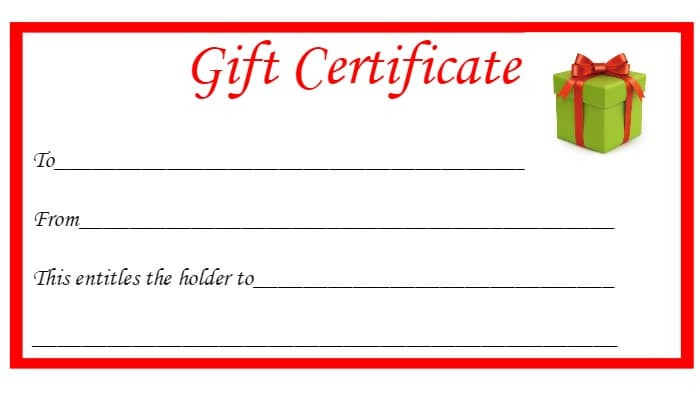 Gift Certificates For Kids
 Free Christmas Printable Gift Certificates The Diary