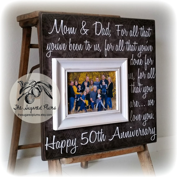 Gift For 50th Wedding Anniversary
 Parents Anniversary Gift 50th Anniversary Gifts For All That
